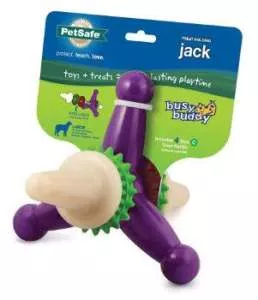 PetSafe Busy Buddy Jack Dog Toy on white background