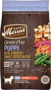 Merrick Grain-Free Puppy Real Chicken and Sweet Potato Recipe Dry Dog Food