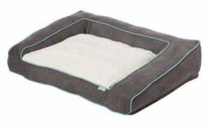 Frisco Orthopedic Textured Plush Bolster Sofa Bed