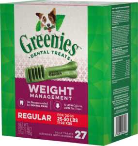 Greenies Weight Management Regular Dental Dog Treats Greenies Weight Management Regular Dental Dog Treats