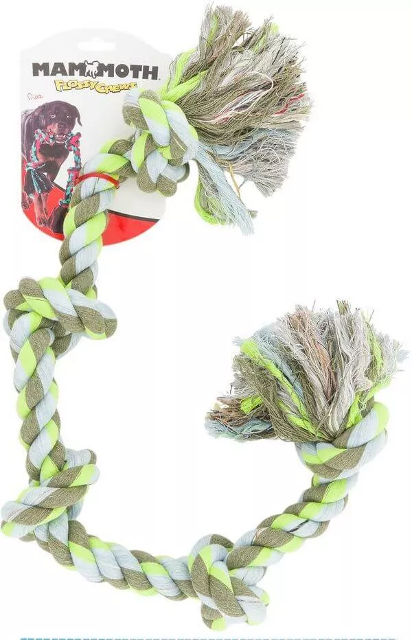 Mammoth Cottonblend 5 Knot Dog Rope Toy