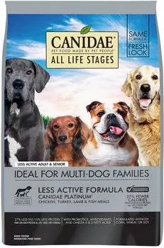 CANIDAE All Life Stages Less Active Formula Dry Dog Food