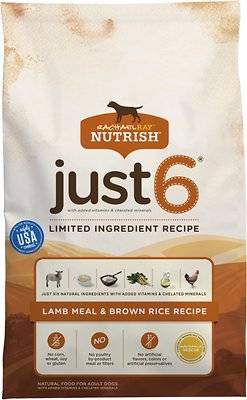 Rachael Ray Nutrish Just 6 Natural Dry Dog Food