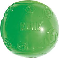 KONG Squeezz Ball Dog Toy, Color Varies - best cheap dog toys