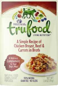 Wellness TruFood Chicken Breast, Beef & Carrots In Broth Grain-Free Dog Food Topper