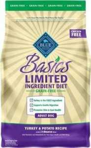 Blue Buffalo Basics Limited Ingredient Grain-Free Formula - Turkey & Potato Recipe