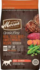 Merrick Grain-Free Real Texas Beef & Sweet Potato Recipe Dry Dog Food