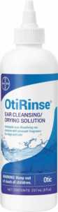 Best Drying ear cleaner - OtiRinse Ear Cleansing & Drying Solution For Dogs And Cats