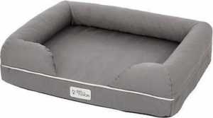 PetFusion Ultimate Lounge with Solid Memory Foam Dog & Cat Bed
