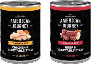 American Journey Stews Poultry & Beef Variety Pack Grain-Free Canned Dog Food