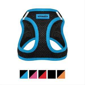 Best Pet Supplies Voyager Black Base Mesh Dog Harness
