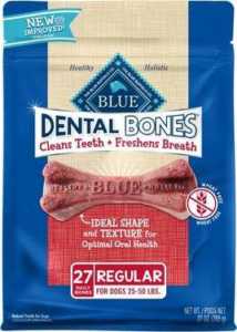 Blue Buffalo Dental Bones All-Natural Regular Dog Treats