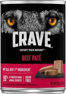 Crave Beef Pate Grain-Free Canned Dog Food
