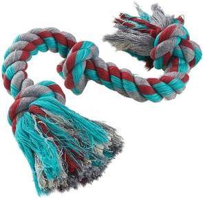 Mammoth Cottonblend 3-Knot Dog Rope Toy