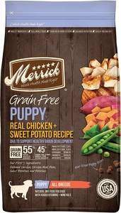 Merrick Grain-Free Puppy Real Chicken & Sweet Potato Recipe Dry Dog Food
