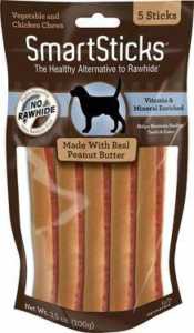 SmartBones SmartSticks PeanutButter Chews Dog Treats