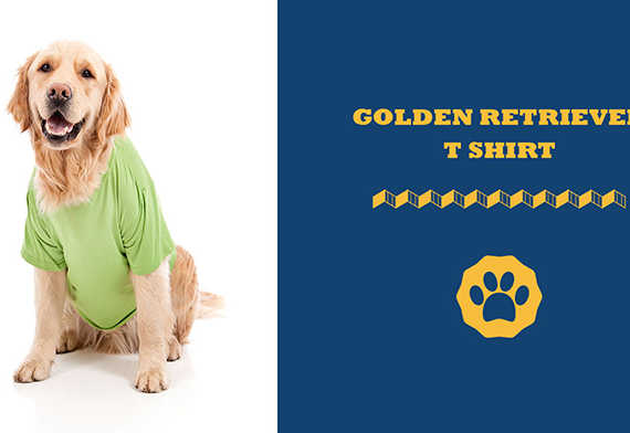 golden retriever t shirt