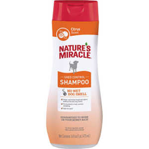 Nature’s Miracle Natural Shed Control Dog Shampoo
