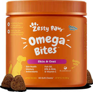 Zesty Paws Omega 3 Bites