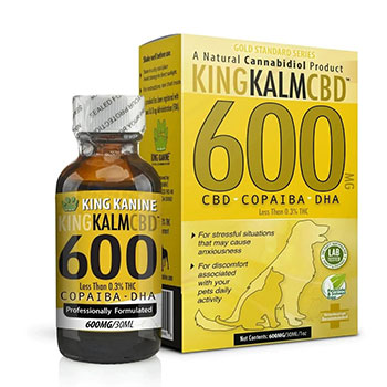 KING KALM™ CBD 600MG - Extra Large with Copaiba & Krill Oil and DHA
