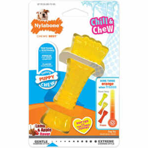 Nylabone Chill and Chew Dog Chew Toy for Teething Puppies